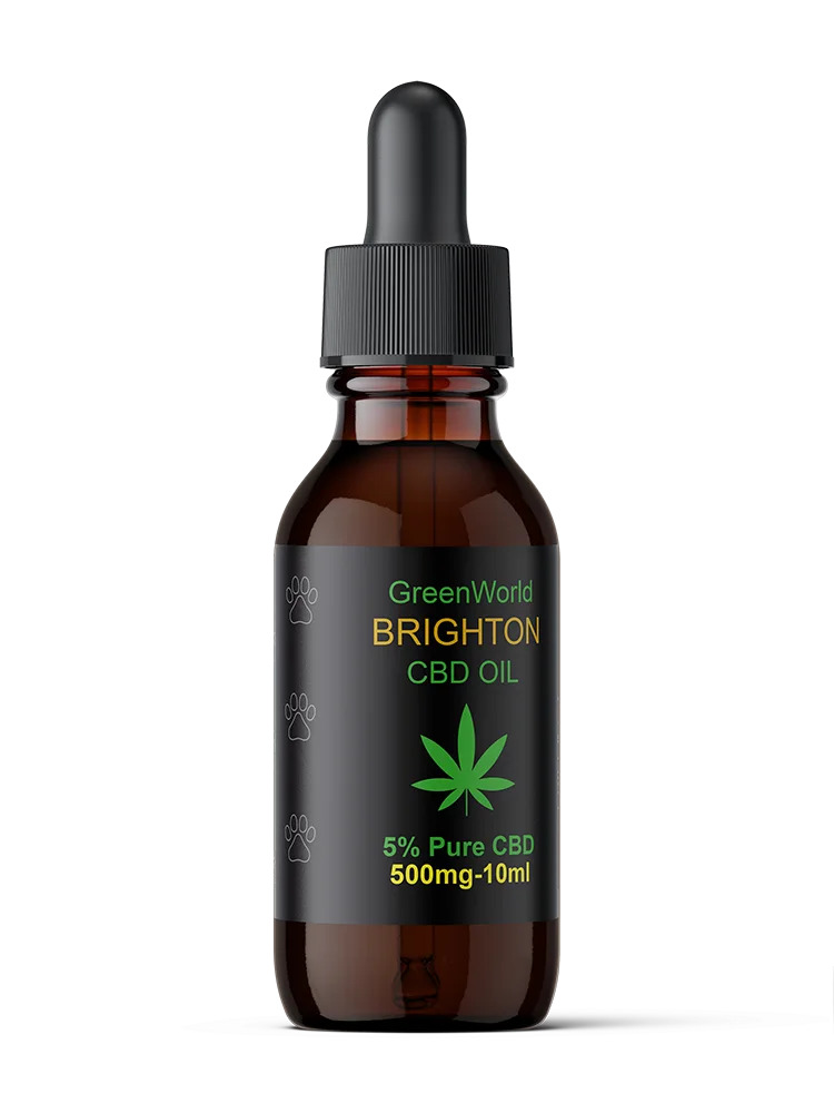 Greenworld Brighton CBD Oil - CBD Oil 5% (500mg) 10ml