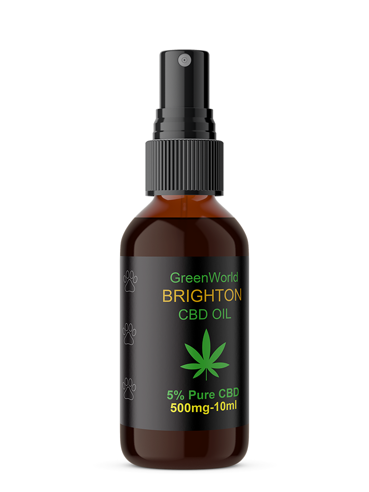 Greenworld Brighton CBD Oil - CBD Spray 5% (500mg) 10ml