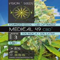 Vision Seeds Medical 49 CBD+ Feminized