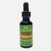 Cannawell Hemp TOTAL 6X, CO2 Hemp Extracts - 50:50 Blend of Raw and Heated Cannabinoids